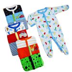 GRENOUILLERE BEBE PQT DE 3 COTON
