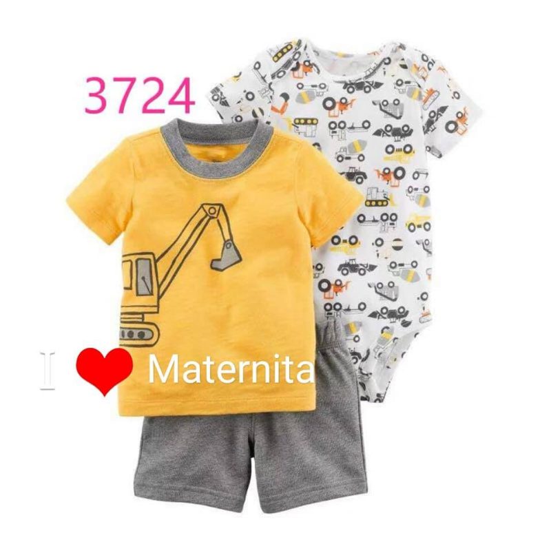 ENSEMBLES CARTER'S 3PCS – Image 2