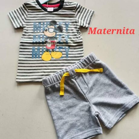 MICKEY ENSEMBLE SHORT BEBE GARCON - ETE 2024 – Image 5