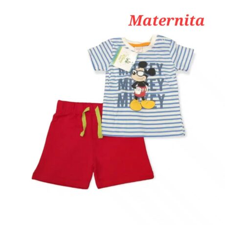 MICKEY ENSEMBLE SHORT BEBE GARCON - ETE 2024 – Image 9