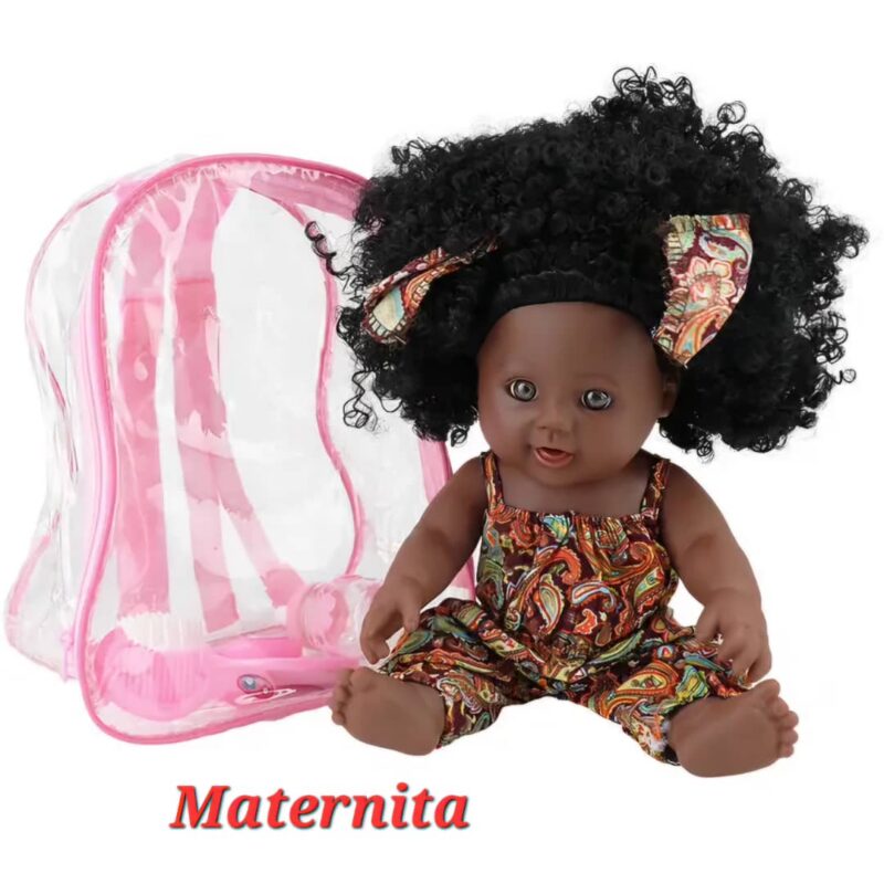 POUPEE AFRICAINE AVEC ACCESSOIRES – Image 4