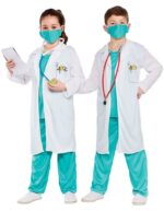 DEGUISEMENT MARDI GRAS MEDECIN 3PCS