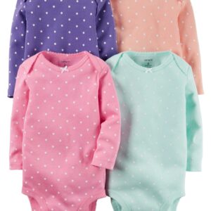 BODY CARTERS MANCHES LONGUES LOT DE 4