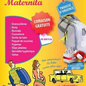 MA VALISE DE MATERNITE CHEZ MATERNITA