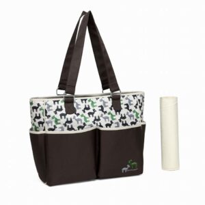 SAC A LANGER 2PCS BEIGE MARRON