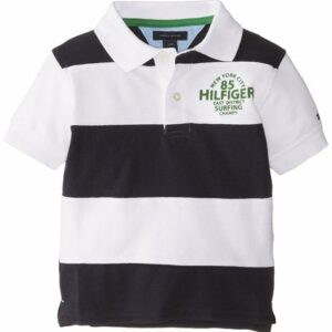 LACOSTE GARCON RAYURES NOIRES