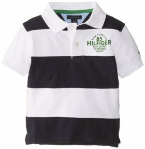 LACOSTE GARCON RAYURES NOIRES