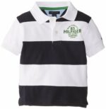 LACOSTE GARCON RAYURES NOIRES