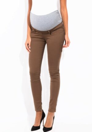 PANTALON DE GROSSESSE MARRON