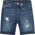 SHORT JEAN GARCON STYLE DECHIRE