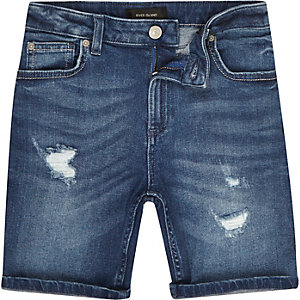 SHORT JEAN GARCON STYLE DECHIRE