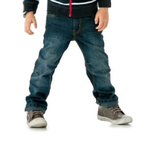 PANTALON JEAN GARCON BLEU FONCE