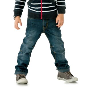 PANTALON JEAN GARCON BLEU FONCE