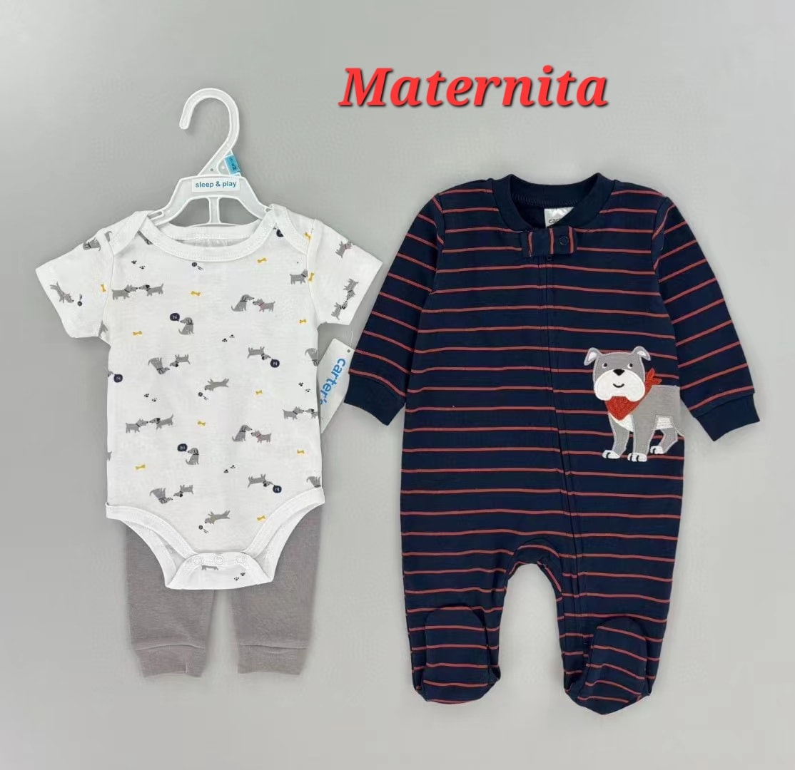 ENSEMBLE BEBE 3PCS CARTERS 0M AU 24M – Image 5