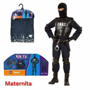Déguisement SWAT – Tenue Complète d’Agent d’Intervention (Enfant / Adolescent)