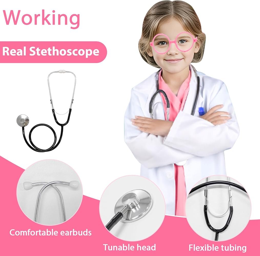 Déguisement Docteur Enfant – Tenue Médecin avec Accessoires – Image 2