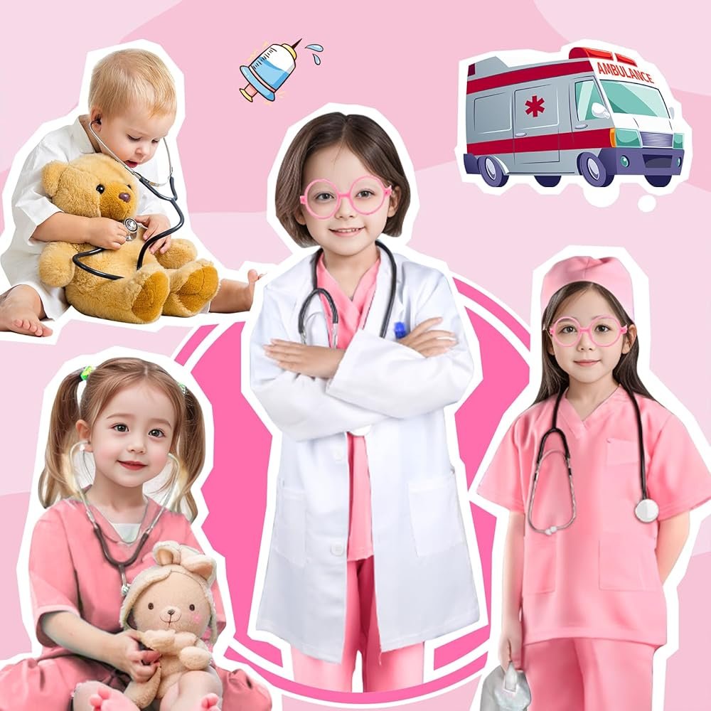 Déguisement Docteur Enfant – Tenue Médecin avec Accessoires – Image 6