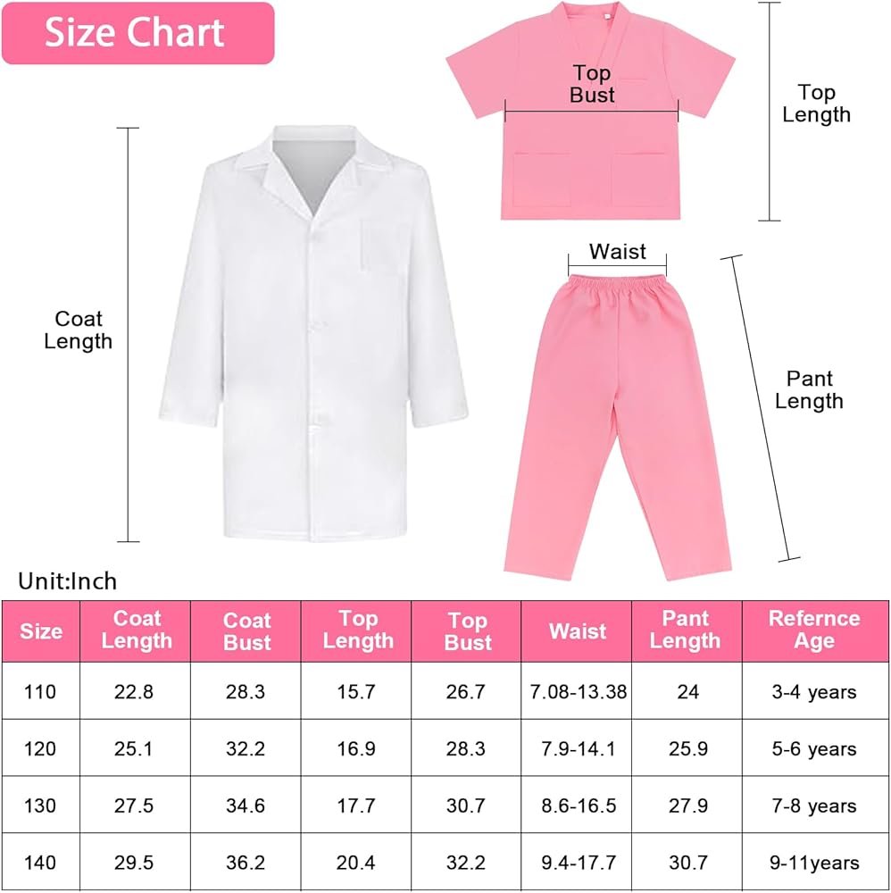 Déguisement Docteur Enfant – Tenue Médecin avec Accessoires – Image 3