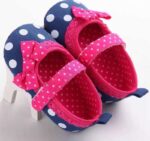 CHAUSSURES BEBE ROSE DOT
