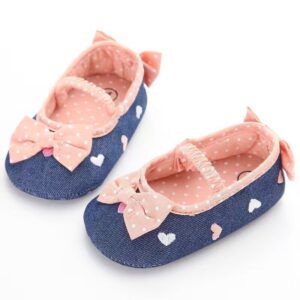 CHAUSSURES BEBE FILLE BLEU ORANGER