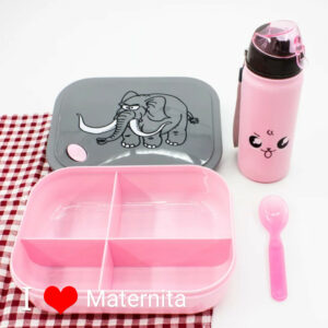 ENSEMBLE RANGE-GOÛTER ET GOURDE