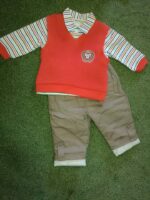 ENSEMBLE 3PCS GARCON AVEC GILET