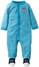 GRENOUILLERE CARTERS BLEU RAYURES