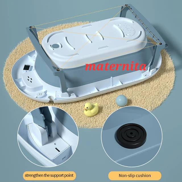 BAIGNOIRE PLIABLE Pour Bébé 0-36 mois – Image 7