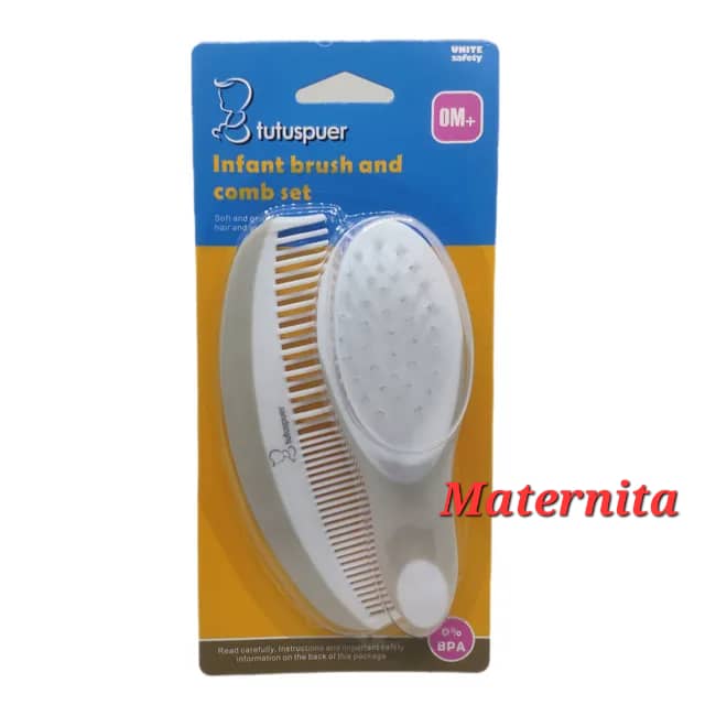 ENSEMBLE BROSSE AVEC PEIGNE bebe