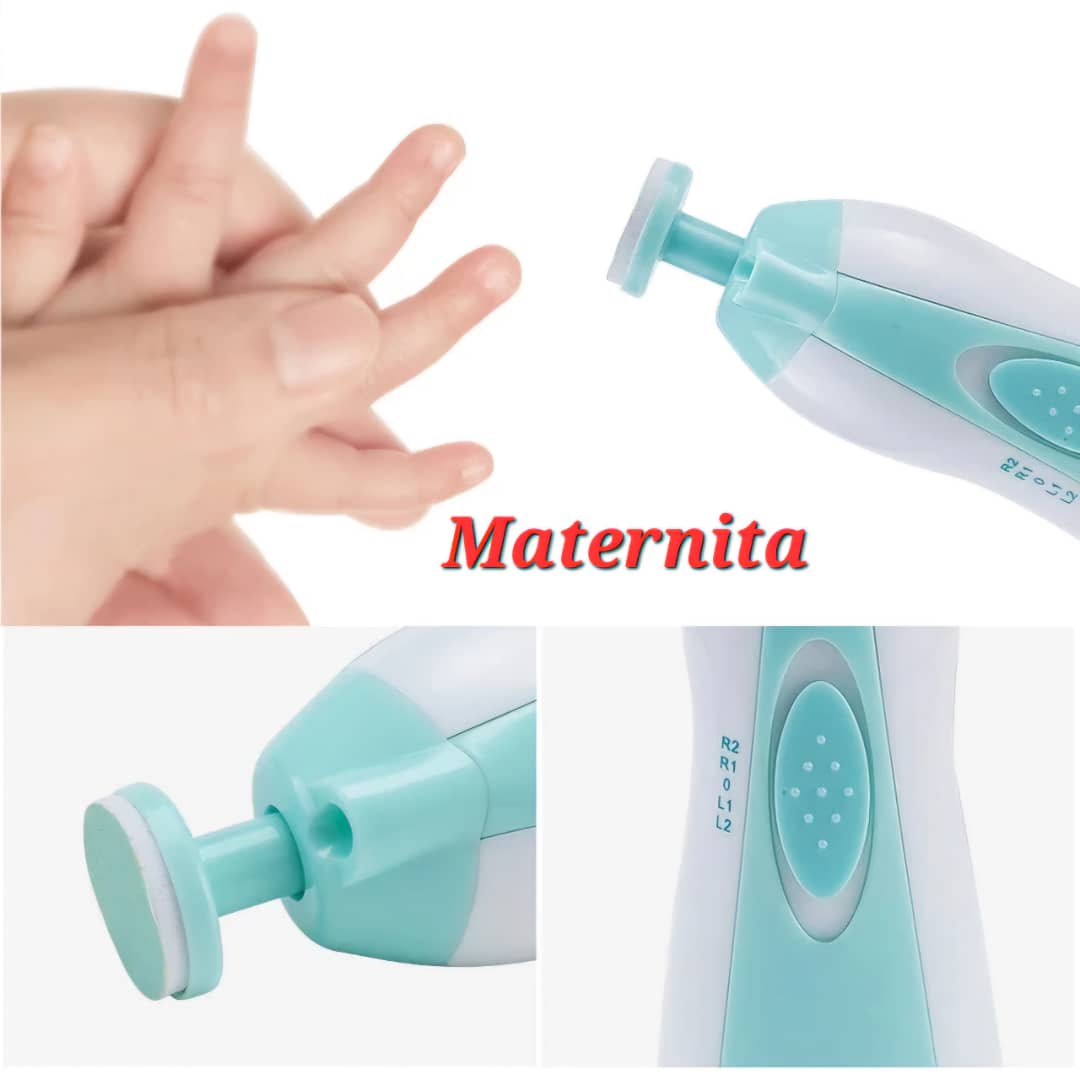 LIME ELECTRIQUE - COUPE ONGLES POLISSEUSE POUR BEBE – Image 4