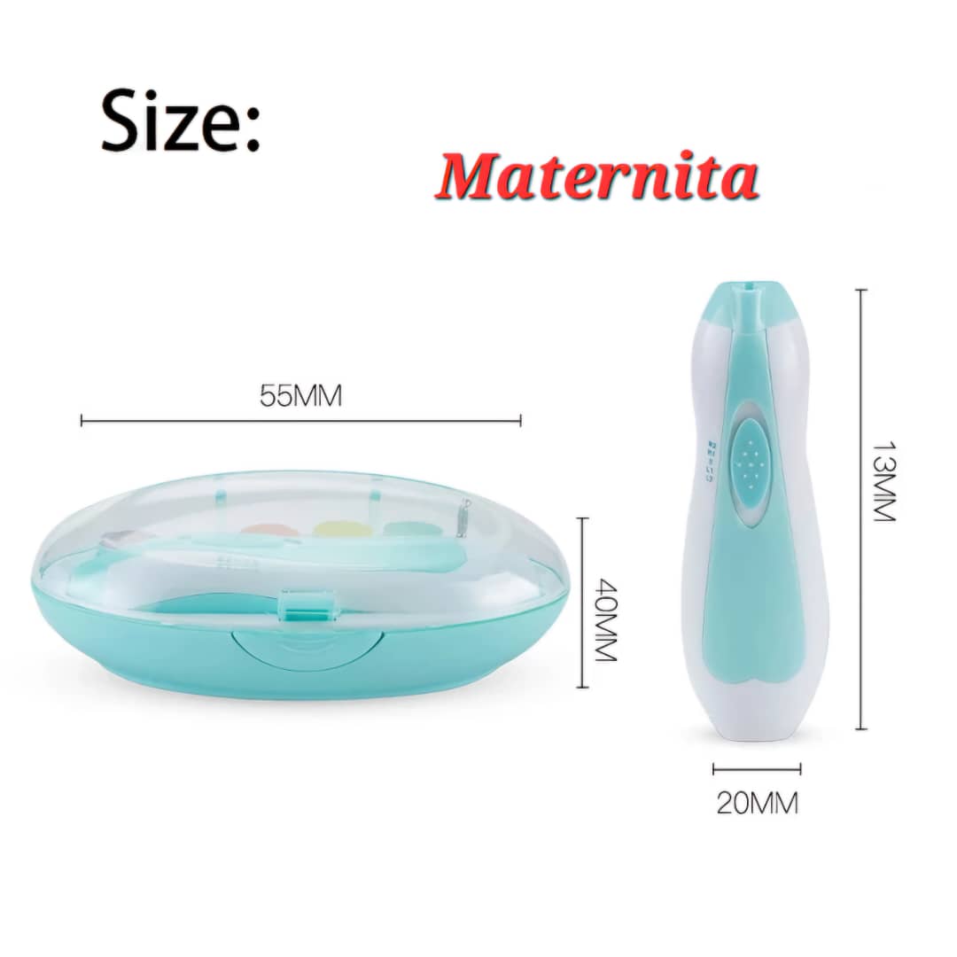 LIME ELECTRIQUE - COUPE ONGLES POLISSEUSE POUR BEBE – Image 8