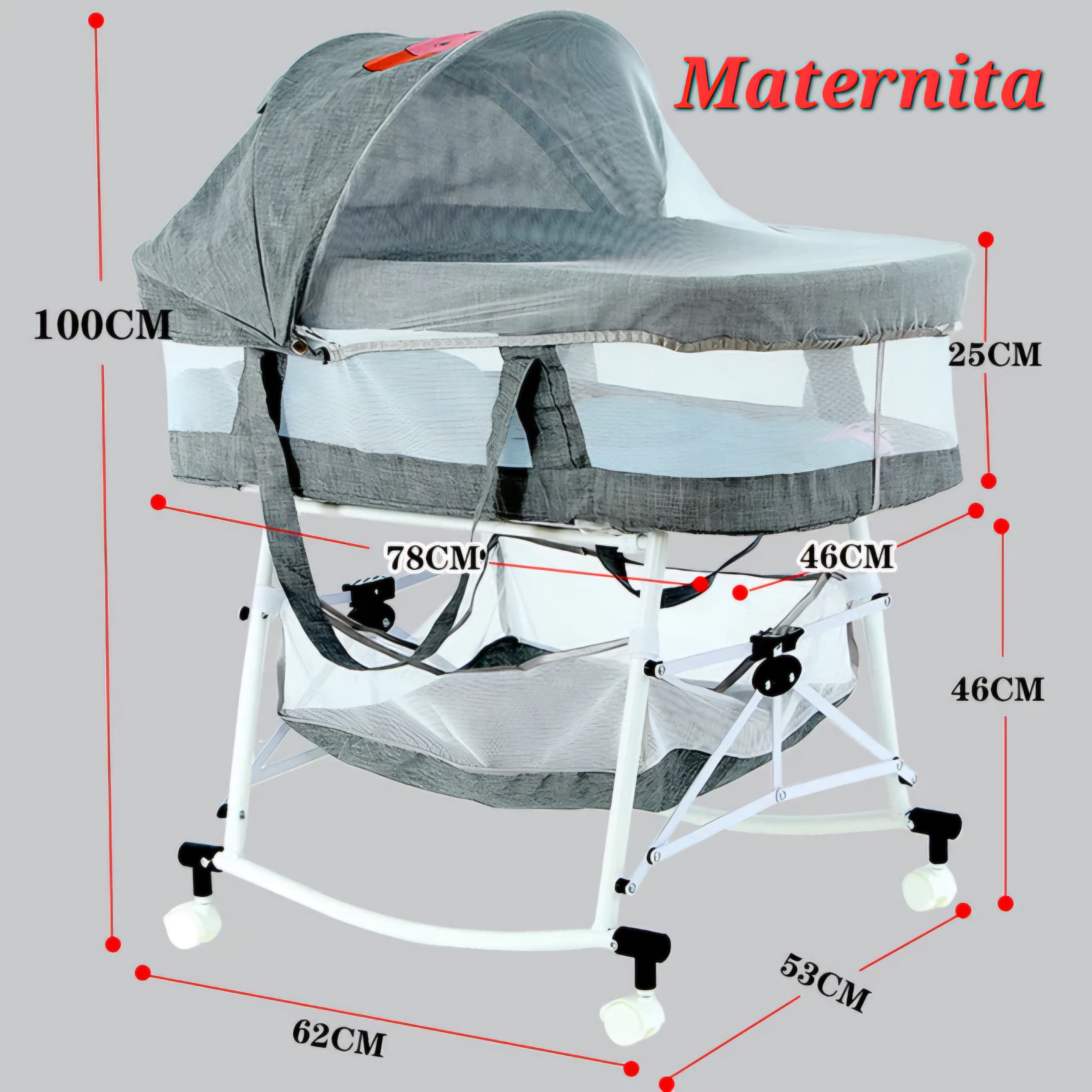 COUFFIN - BERCEAU PLIABLE ET PORTABLE CELESTRE – Image 2