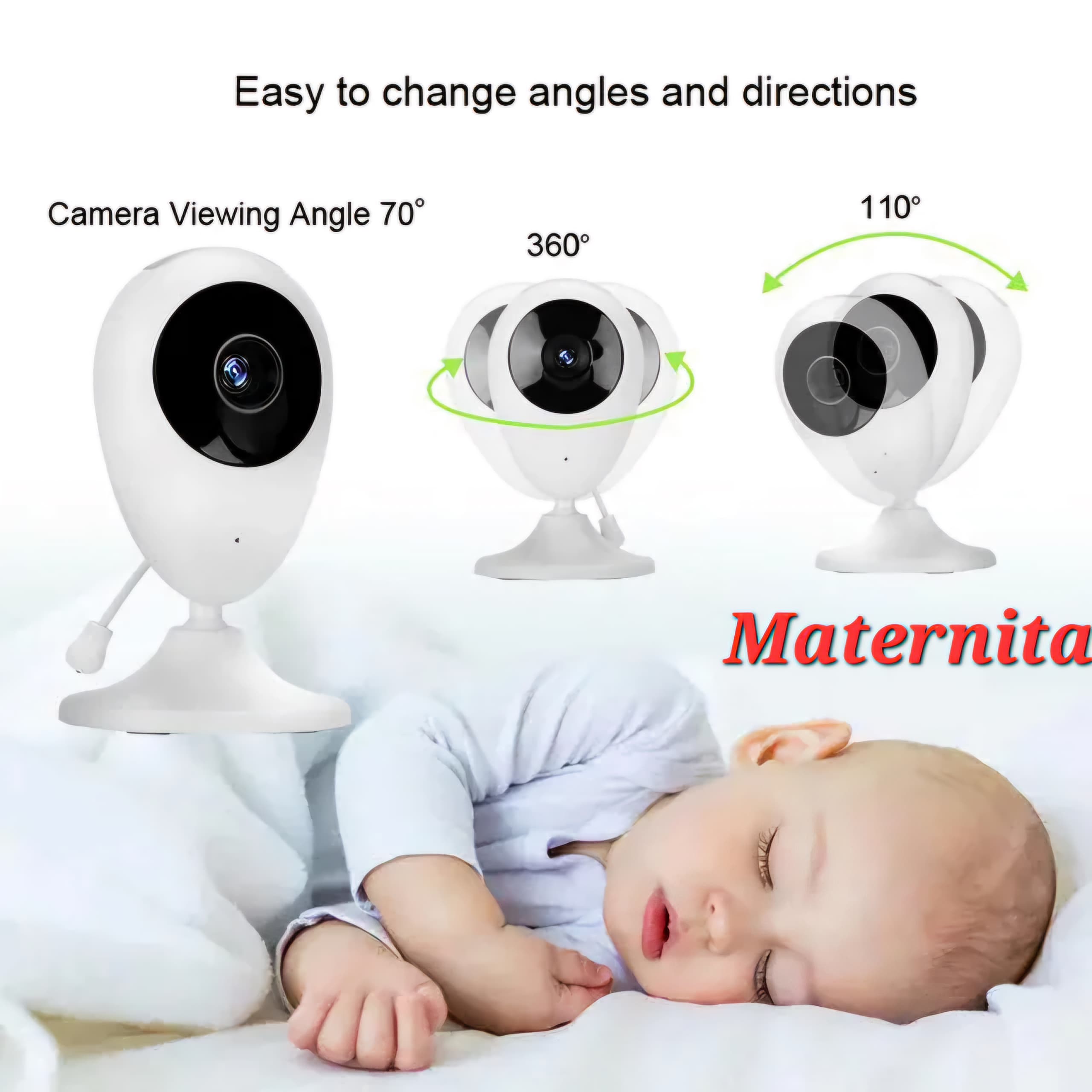 VIDEOPHONE - BABYPHONE AVEC ECRAN LCD – Image 9