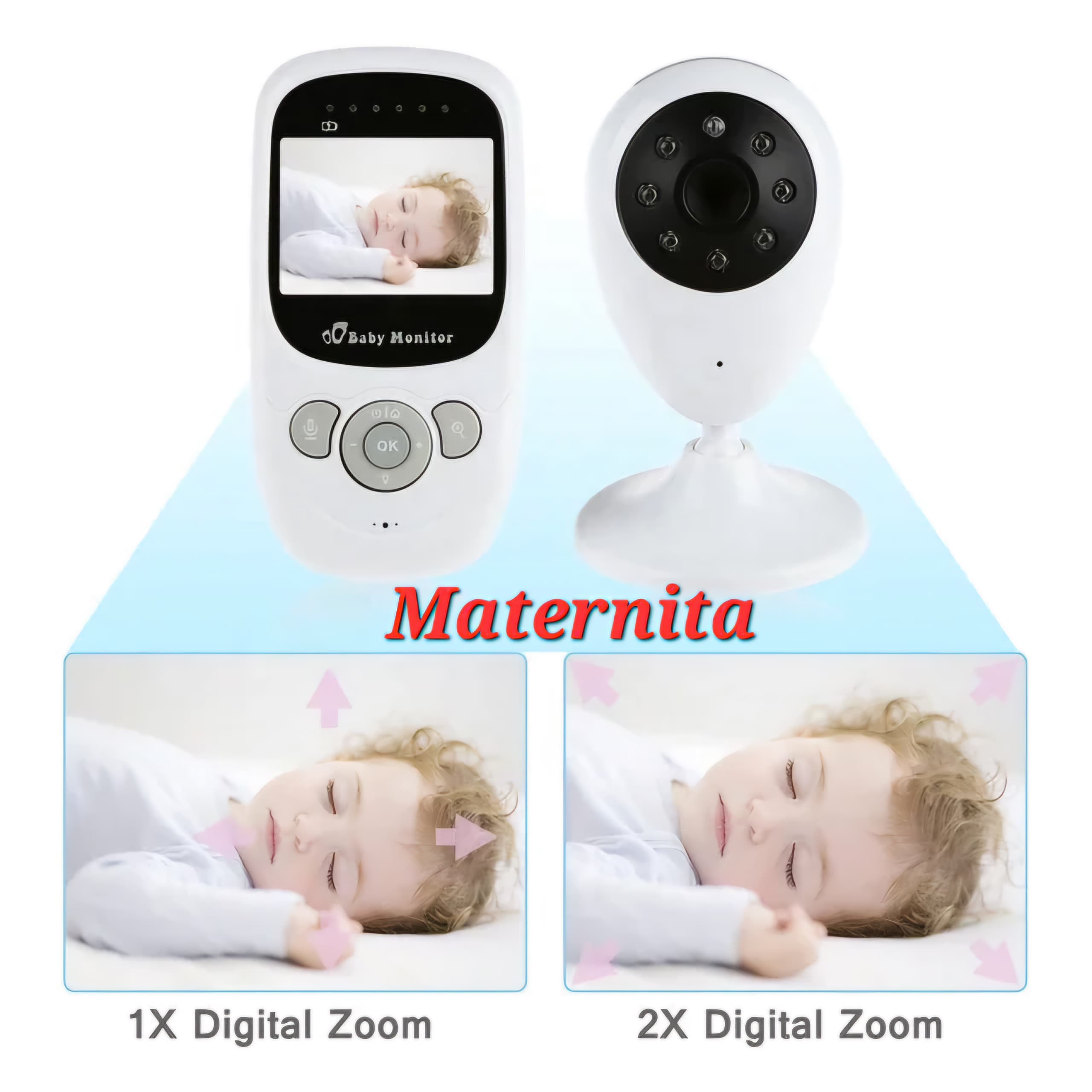 VIDEOPHONE - BABYPHONE AVEC ECRAN LCD – Image 6