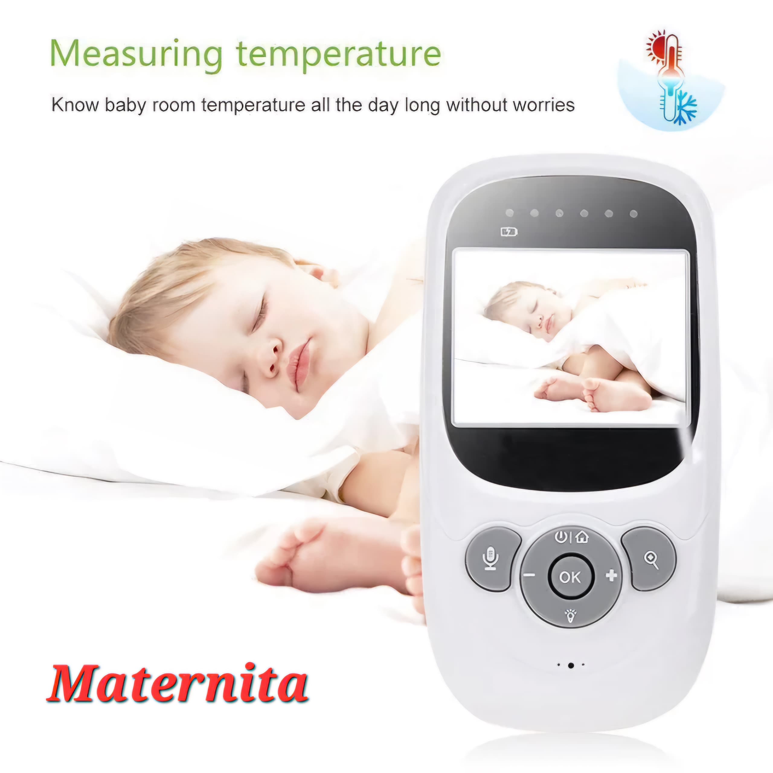 VIDEOPHONE - BABYPHONE AVEC ECRAN LCD – Image 3