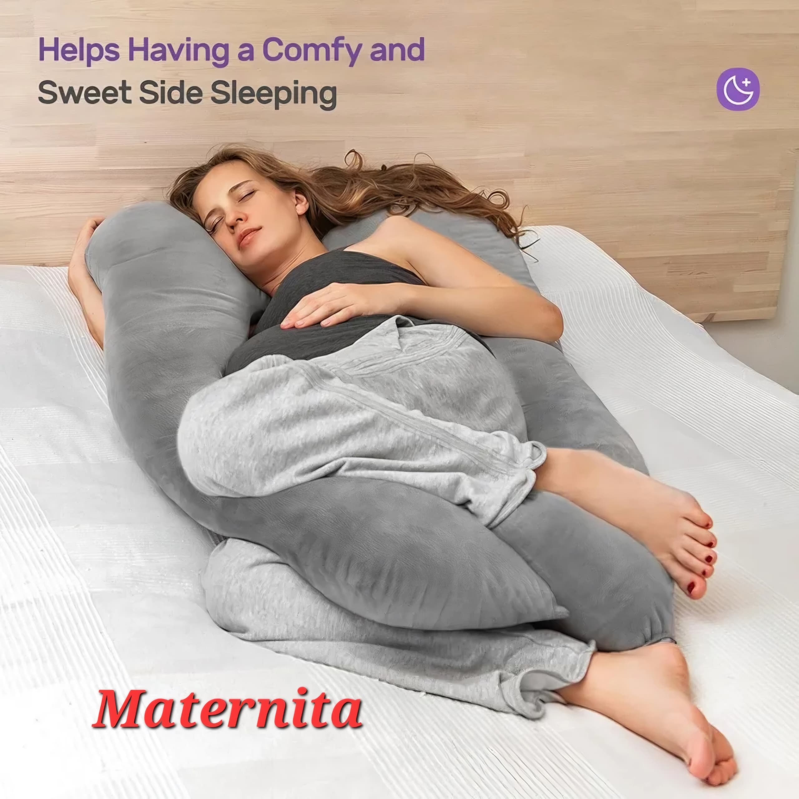 COUSSIN DE GROSSESSE FORME U – Image 6