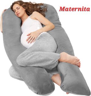 COUSSIN DE GROSSESSE FORME U