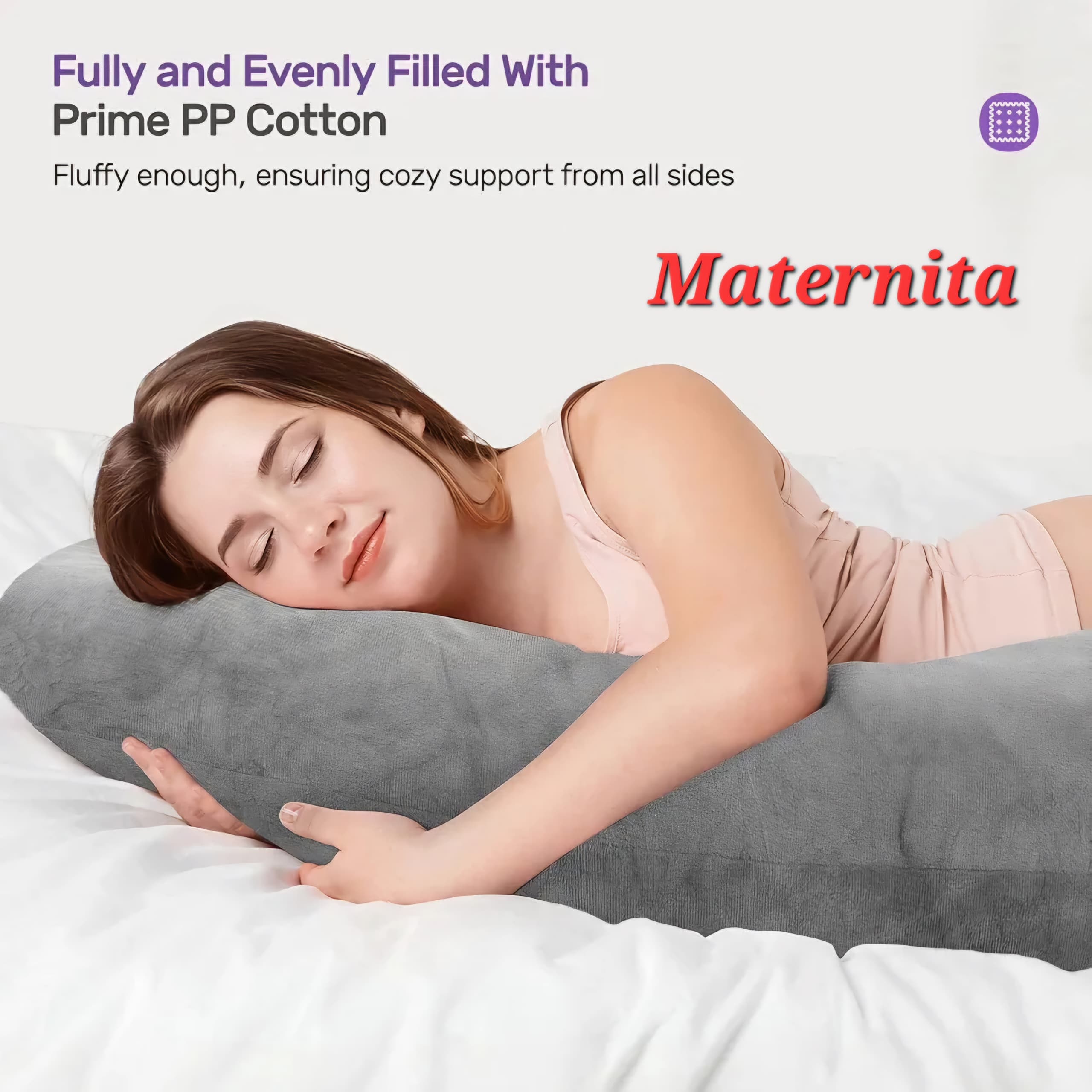COUSSIN DE GROSSESSE FORME U – Image 3