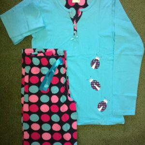 PYJAMA 2PCS PANTALON MAMAN MULTICOLOR