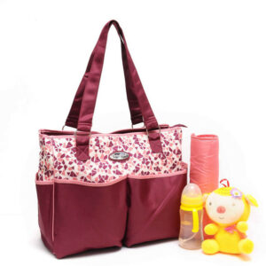 SAC A LANGER 2PIECES ROSE FONCE
