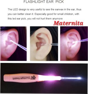 Nettoyage de cérumen avec lumière LED