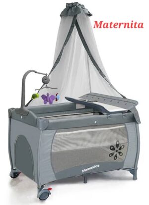 LIT PARAPLUIE MULTIFONCTION AVEC MOUSTIQUAIRE