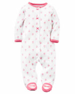 GRENOUILLERE COTON CARTERS ROSE ET BLANC