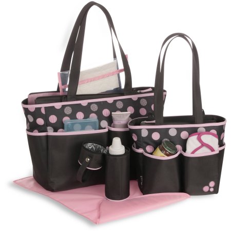 SAC A LANGER 5PCS A POIS ROSE – Image 2
