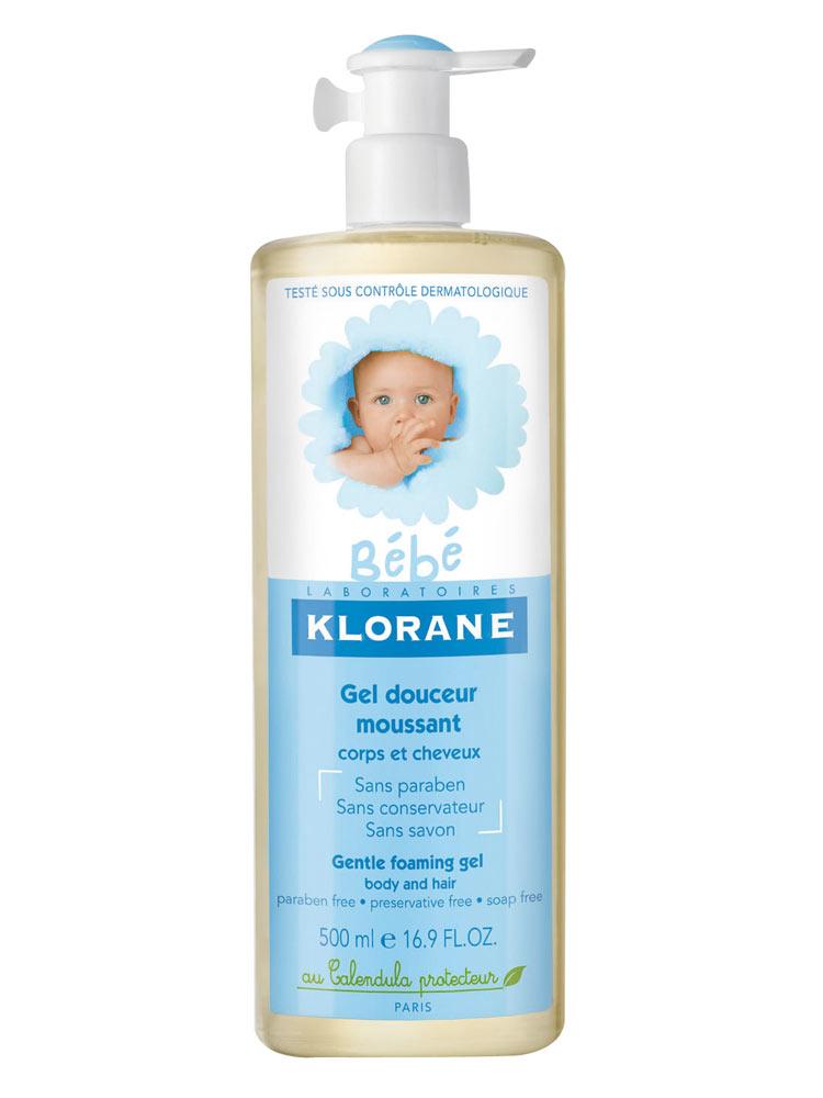 GEL DOUCEUR MOUSSANT CORPS ET CHEVEUX KLORANE