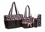 SAC A LANGER 5PCS A POIS ROSE
