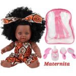 POUPEE AFRICAINE AVEC ACCESSOIRES