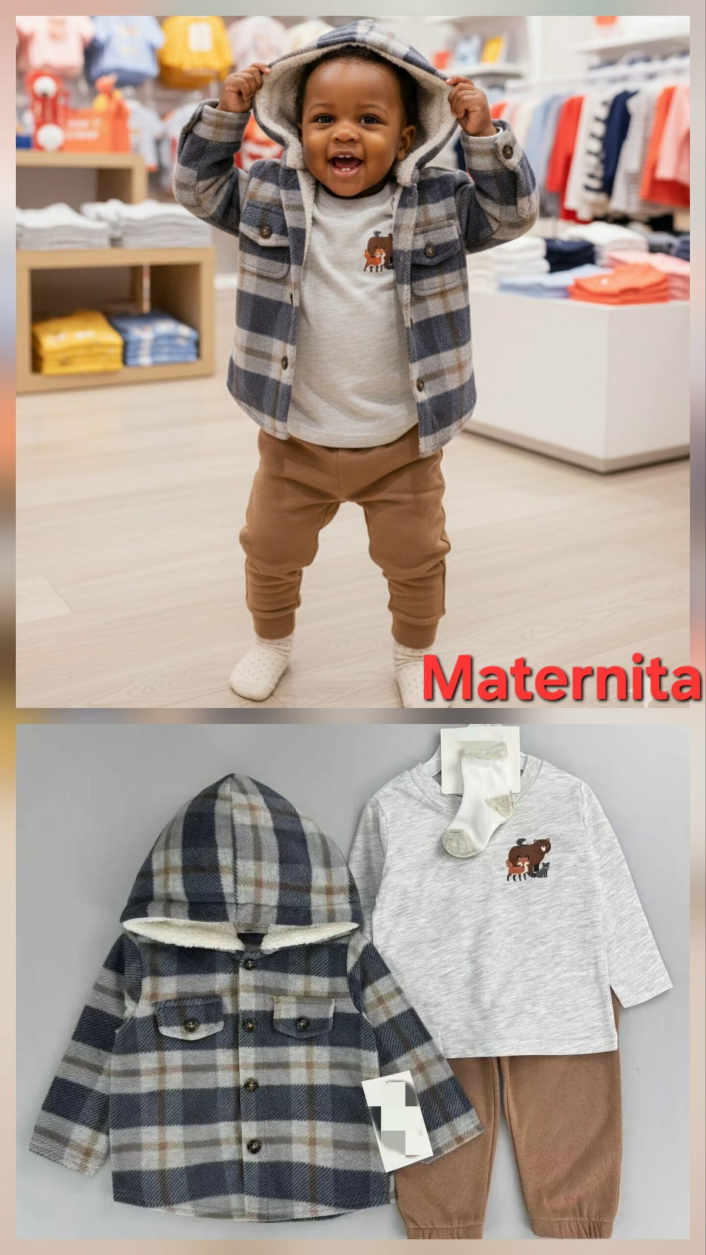 Ensemble 4 pièces bébé Maternita