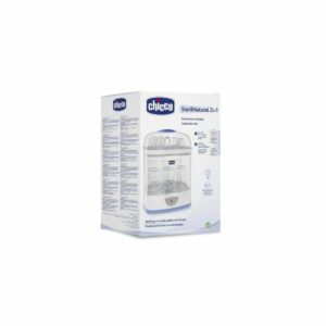 Stérilisateur vapeur Chicco 2 en 1 – Stérilisation rapide et efficace des biberons