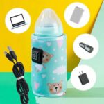 Chauffe-biberon portable USB avec réglage de température – Housse chauffante bébé